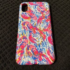 Lily Pulitzer - cracked up - iPhone X case